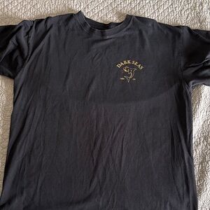 Men's Black Dark Seas T shirt